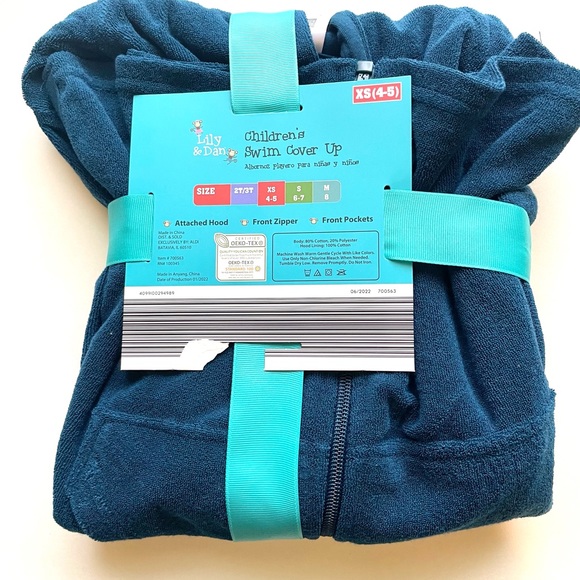 Lily & Dan Children’s Swim Cover Up - Picture 3 of 4